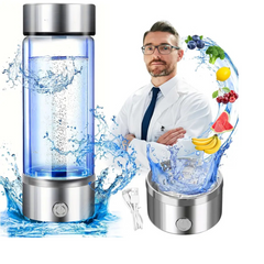 Hydrogen Rich Alkaline Water Ionizer Generator Bottle Cup Portable Mug 420ml USB