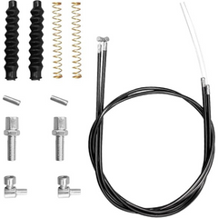 14Pcs Brake Cable Drive Rollator Replacement Parts, Brake Cable Parts for Walker