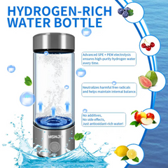Hydrogen Rich Alkaline Water Ionizer Generator Bottle Cup Portable Mug 420ml USB