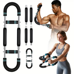 Gorilla Bar Twister Arm & Chest Trainer for Men – Adjustable 60-100lb Chest S...