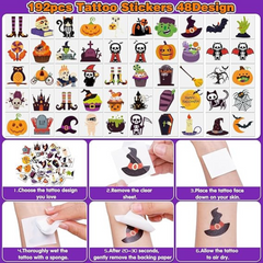 Halloween Party Favors for Kids Toys 264Pcs Halloween Prizes Bulk for Kids