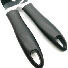 Heavy Duty Can Opener Smooth Edge Manual Stainless Steel Handy Easy Turn Knob