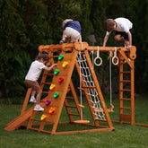 Outdoor 8-in-1 Jungle Gym for Toddlers Playset