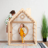 Montessori-inspired climbing frame