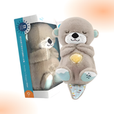 Breathing Otter Baby Sleep Soother Motion Plush Toy – Store Forte