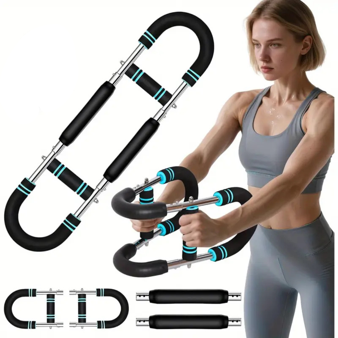 Gorilla Bar Twister Arm & Chest Trainer for Men – Adjustable 60-100lb Chest S...