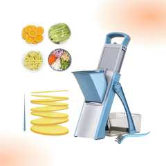 Store forte Multi-Functional Vegetable Cutter and Safe Adjustable Mandoline Slicer