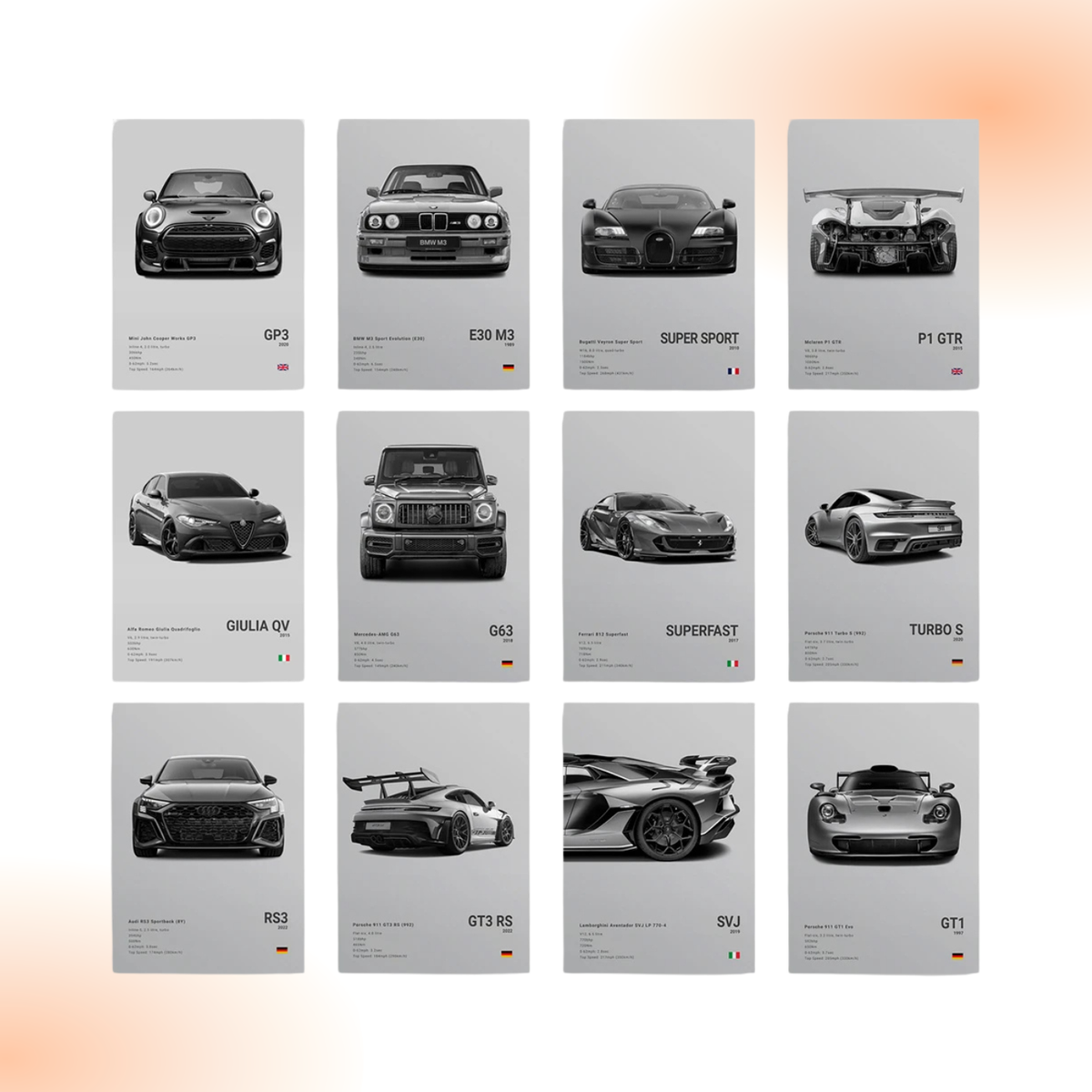 Car Wall Art Canvas  Automotive Racing Décor & Prints
