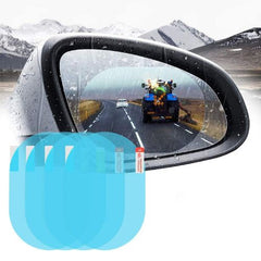 Car Rearview Mirror Rainproof Film, anti fog and water repellent