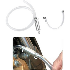 Car Brake Bleeder Hose with One Way Check Valve,Durable Brake Fluid Bleeder Hose
