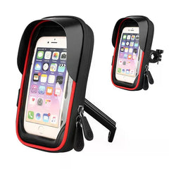 Waterproof Bike & Motorcycle Phone Mount touch screen case