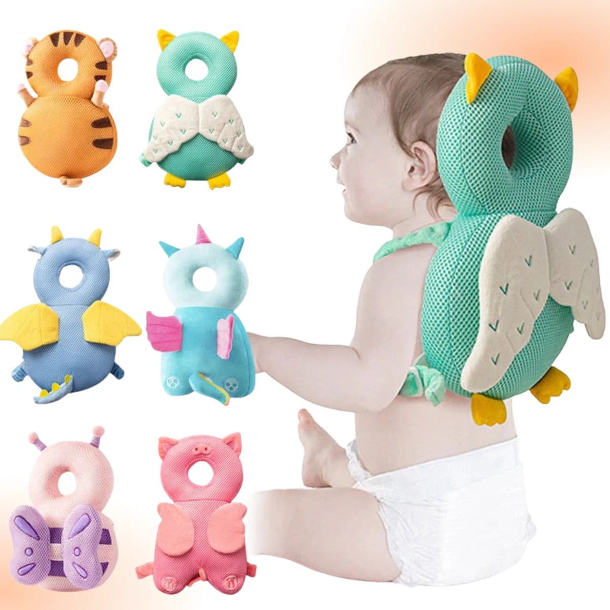 Newborn Baby Head Protector Pillow