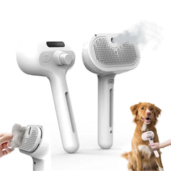 3-in-1 Pet Steam Brush for Cats & Dogs
