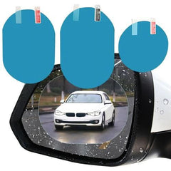 Car Rearview Mirror Rainproof Film, anti fog and water repellent