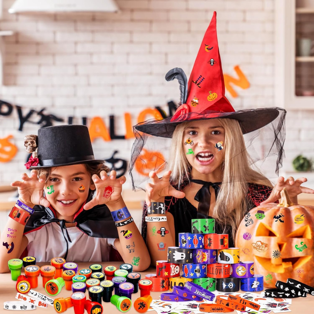 Halloween Party Favors for Kids Toys 264Pcs Halloween Prizes Bulk for Kids