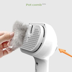 3-in-1 Pet Steam Brush for Cats & Dogs