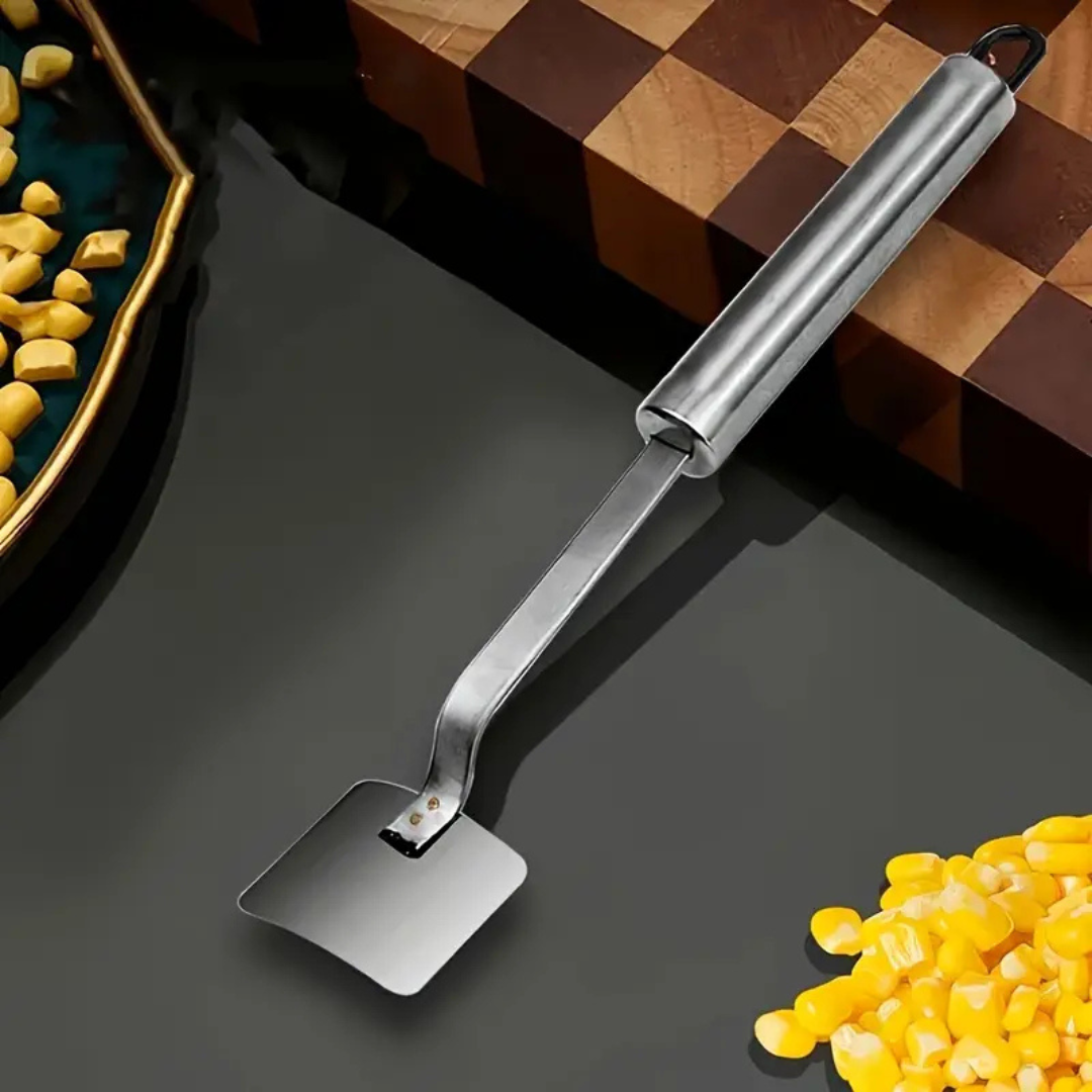 Corn Stripping Tool Thresher Remover Long Handle Stainless Steel Cutter Home Us