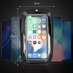 Waterproof Bike & Motorcycle Phone Mount touch screen case