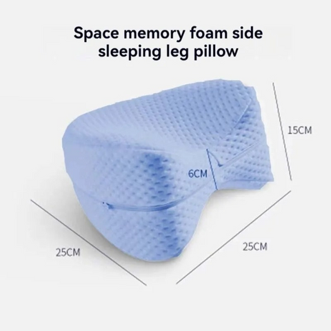 Memory Foam Leg Pillow Orthopedic Knee Pillow - Support For Hip Knee Leg Ankle