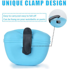 Silicone Dog Treat Pouch Hands Free Training Bag