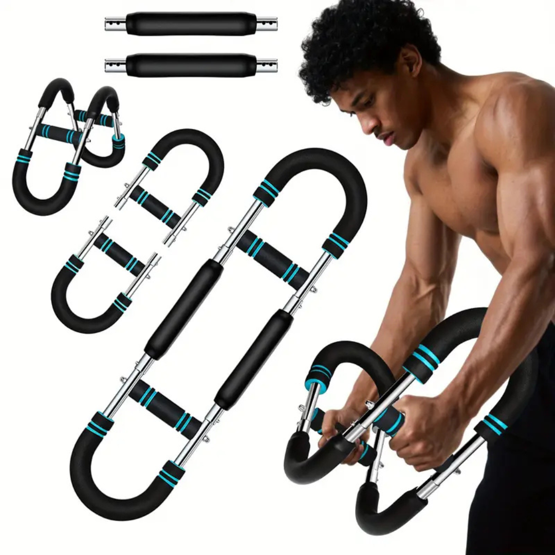 Gorilla Bar Twister Arm & Chest Trainer for Men – Adjustable 60-100lb Chest S...