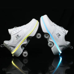 Sneaker Roller Shoes – The Ultimate 2-in-1 Hybrid Skates