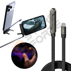 2-in-1 Charging Cable Stand invisible metal stand