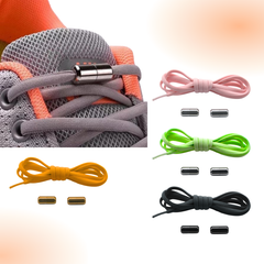 Elastic No-Tie Metal Shoelaces – The Ultimate Slip-On Conversion Kit