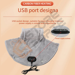 Electric Heated Neck & Shoulder Wrap | Store forte