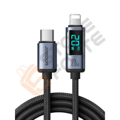 USB-C to USB-C 100W Fast Charging Cable with LED Display