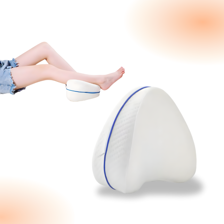 Memory Foam Leg Pillow Orthopedic Knee Pillow - Support For Hip Knee Leg Ankle