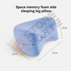 Memory Foam Leg Pillow Orthopedic Knee Pillow - Support For Hip Knee Leg Ankle