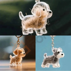 Pet Hair Memory Keychain – A Heartfelt Tribute