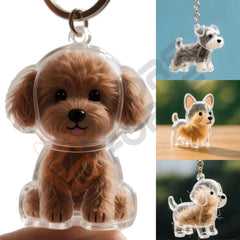 Pet Hair Memory Keychain – A Heartfelt Tribute