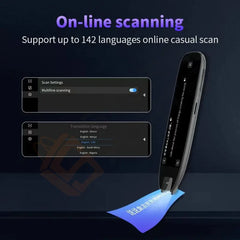 2-in-1 AI Scan & Voice Translator Pen  134 Languages