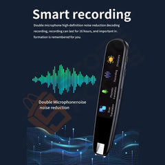 2-in-1 AI Scan & Voice Translator Pen  134 Languages