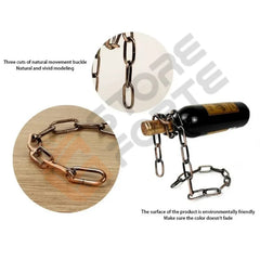 Floating Chain Wine Bottle Holder