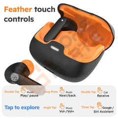 TWS Wireless Bluetooth Earphones with ENC Noise Cancelling