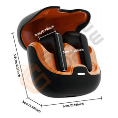 TWS Wireless Bluetooth Earphones with ENC Noise Cancelling