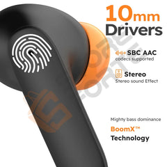 TWS Wireless Bluetooth Earphones with ENC Noise Cancelling